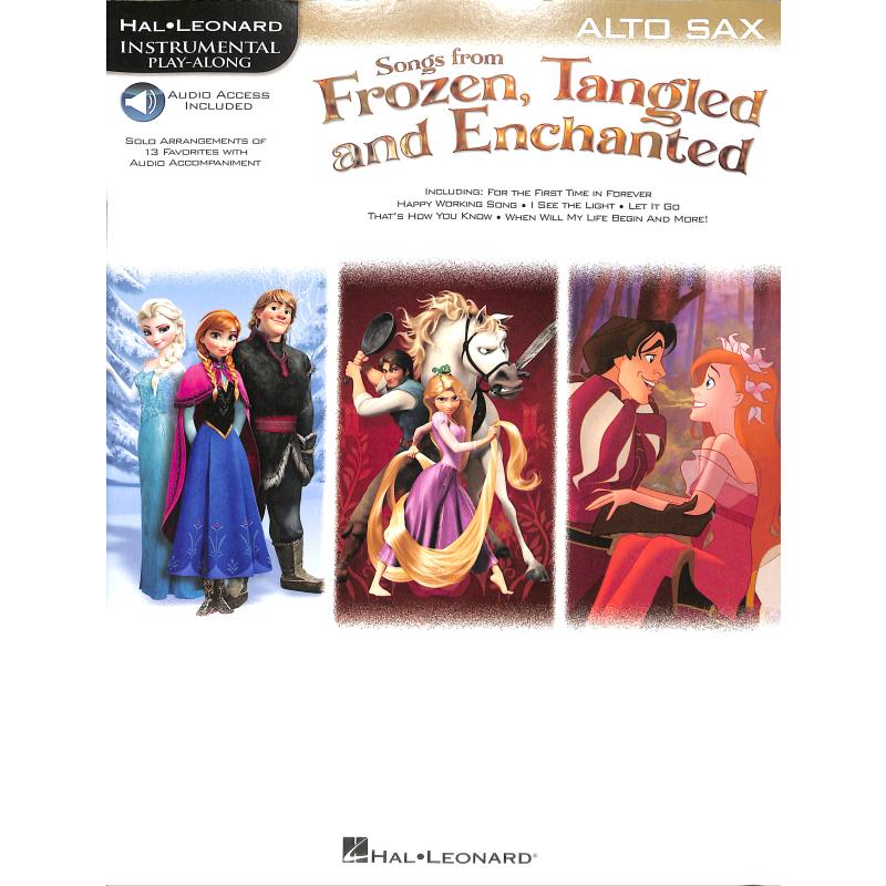 Titelbild für HL 126923 - Songs from Frozen Tangled and Enchanted