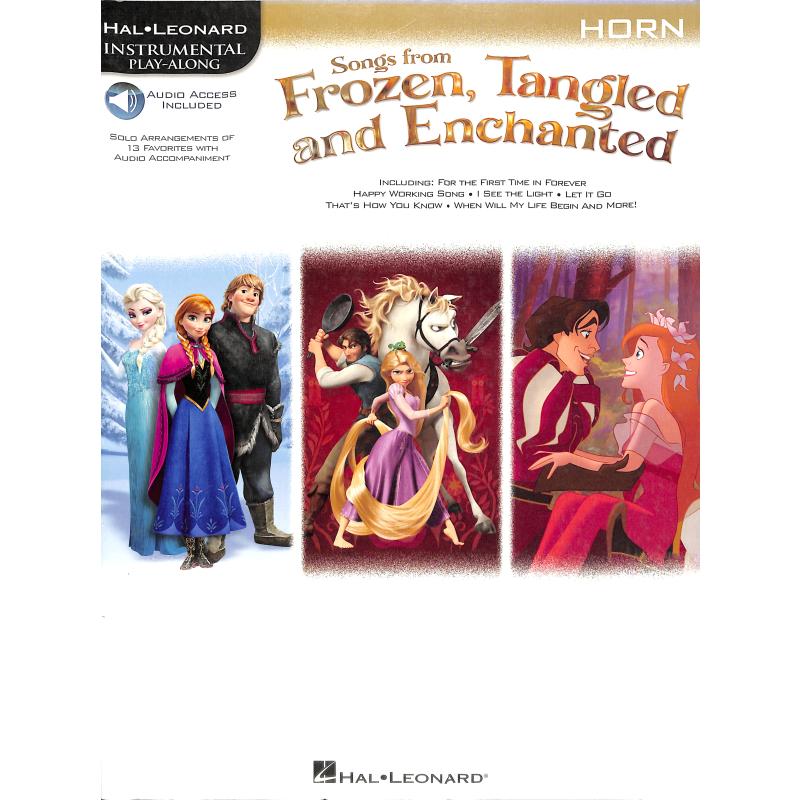 Titelbild für HL 126926 - Songs from Frozen Tangled and Enchanted
