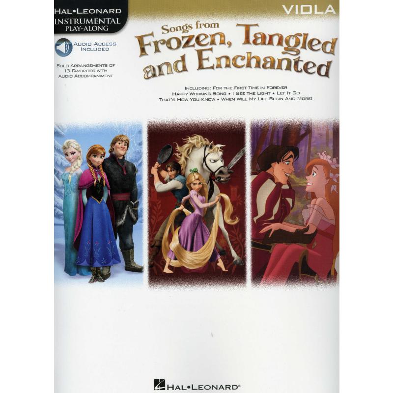 Titelbild für HL 126929 - Songs from Frozen Tangled and Enchanted