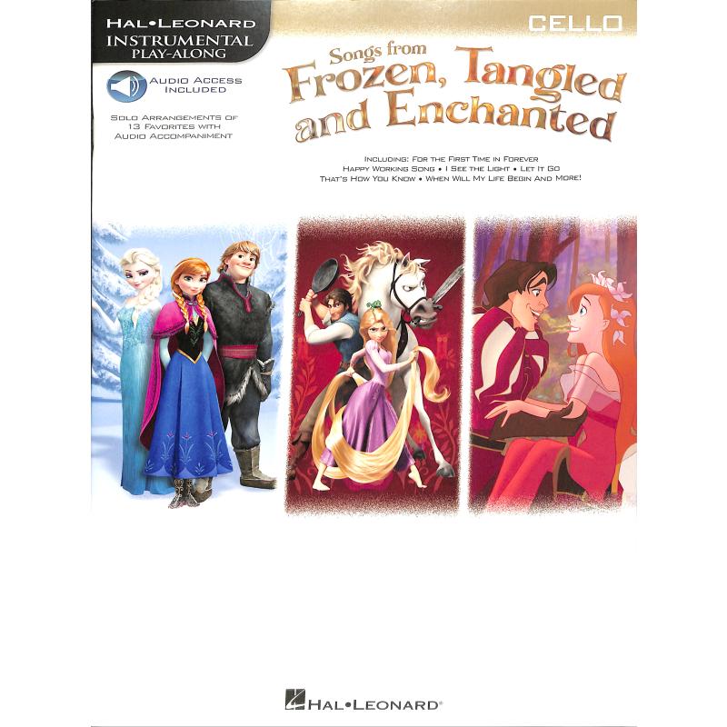 Titelbild für HL 126930 - SONGS FROM FROZEN TANGLED AND ENCHANTED