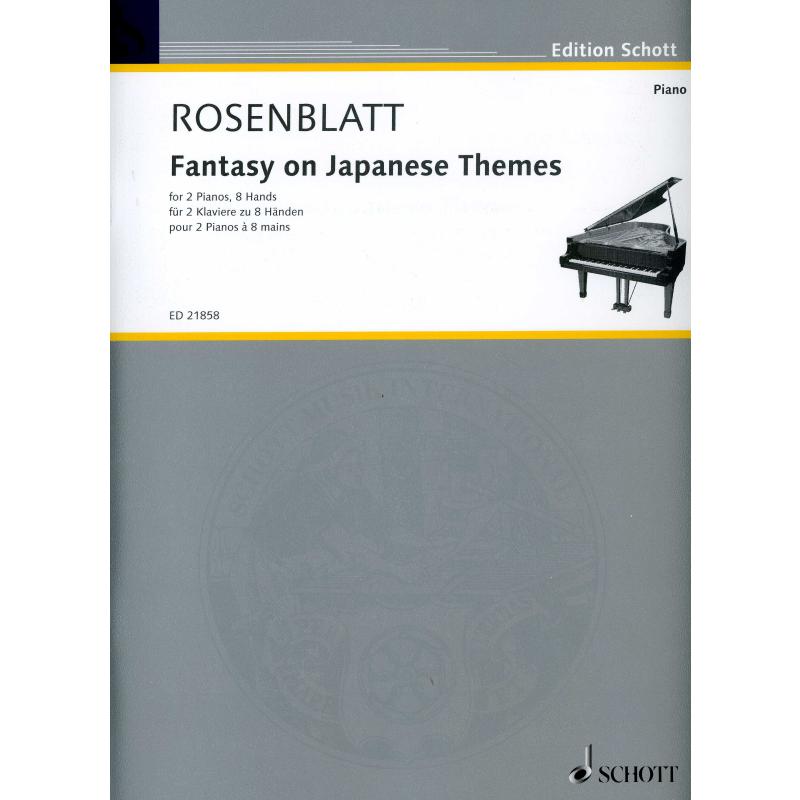 Titelbild für ED 21858 - Fantasy on japanese themes