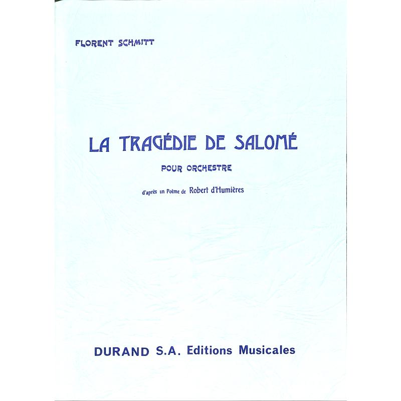 Titelbild für DF 8485 - La tragedie de Salome