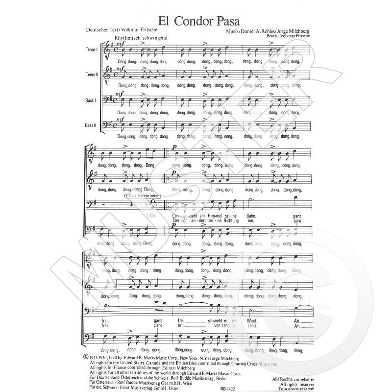 Titelbild für INTRO 556630 - El condor pasa