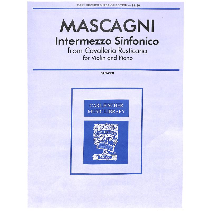 Titelbild für CF -S3130 - Intermezzo sinfonico (Cavalleria rusticana)