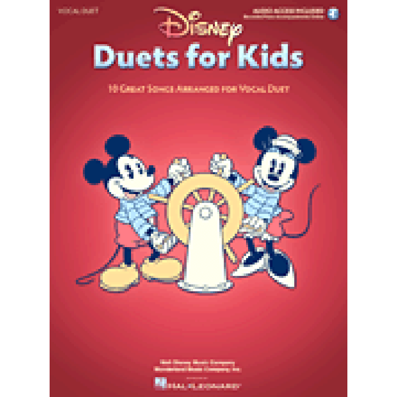 Titelbild für HL 124472 - Disney Duets for kids