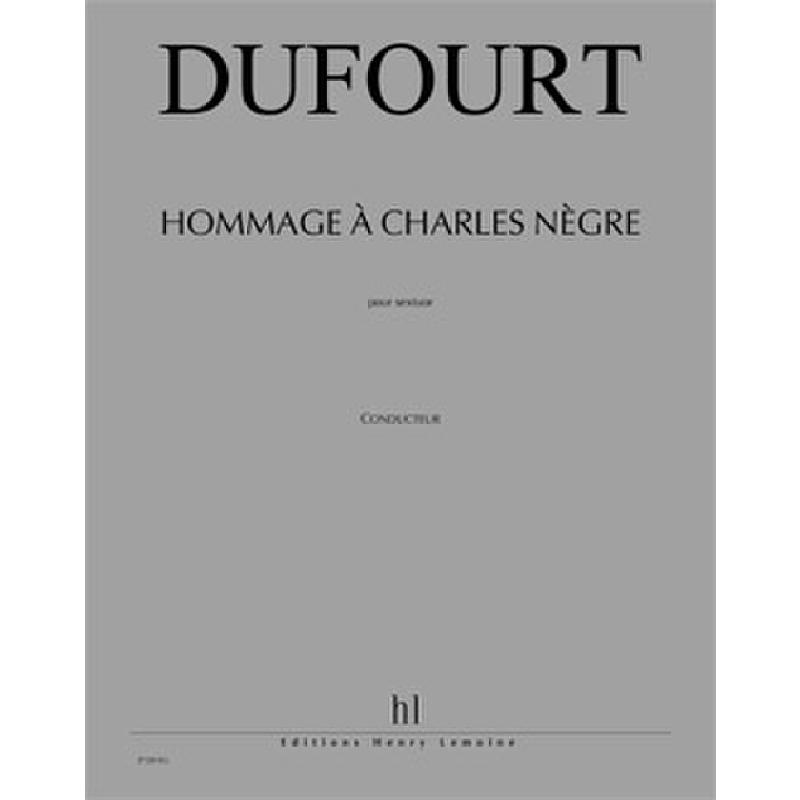 Titelbild für LEMOINE 27220 - Hommage a Charles Negre