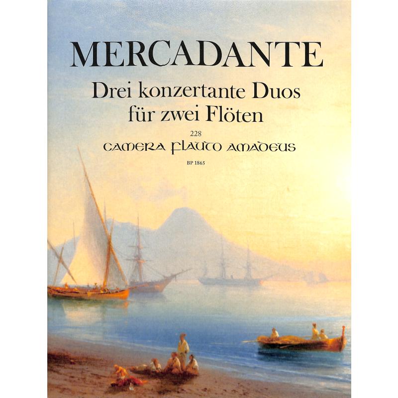 Titelbild für BP 1865 - 3 konzertante Duos