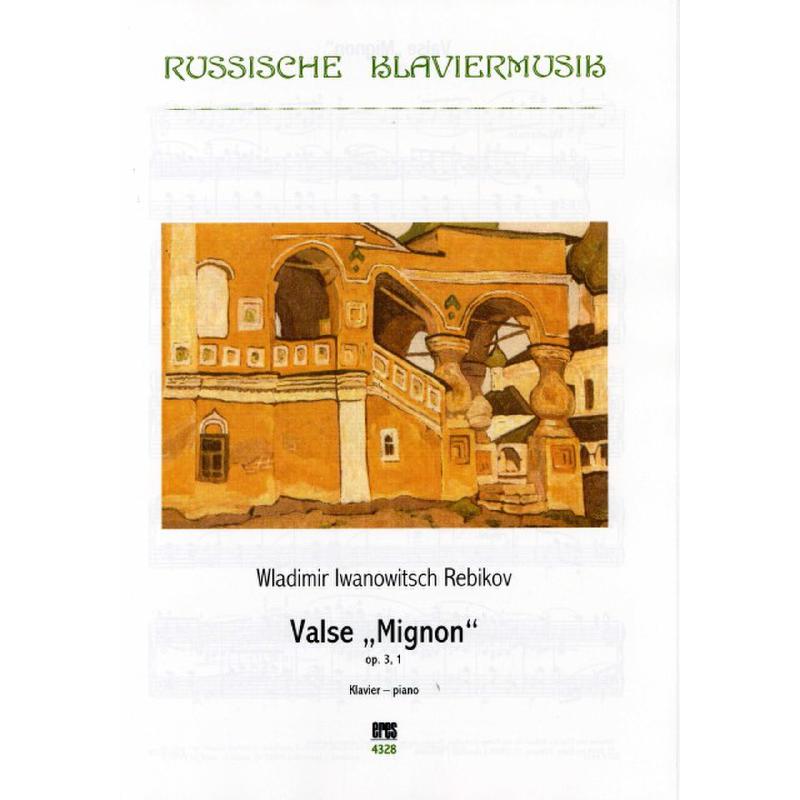 Titelbild für ERES 4328 - Valse Mignon op 3/1