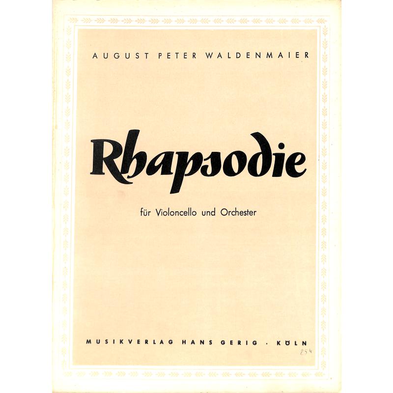 Titelbild für HG 254 - Rhapsodie