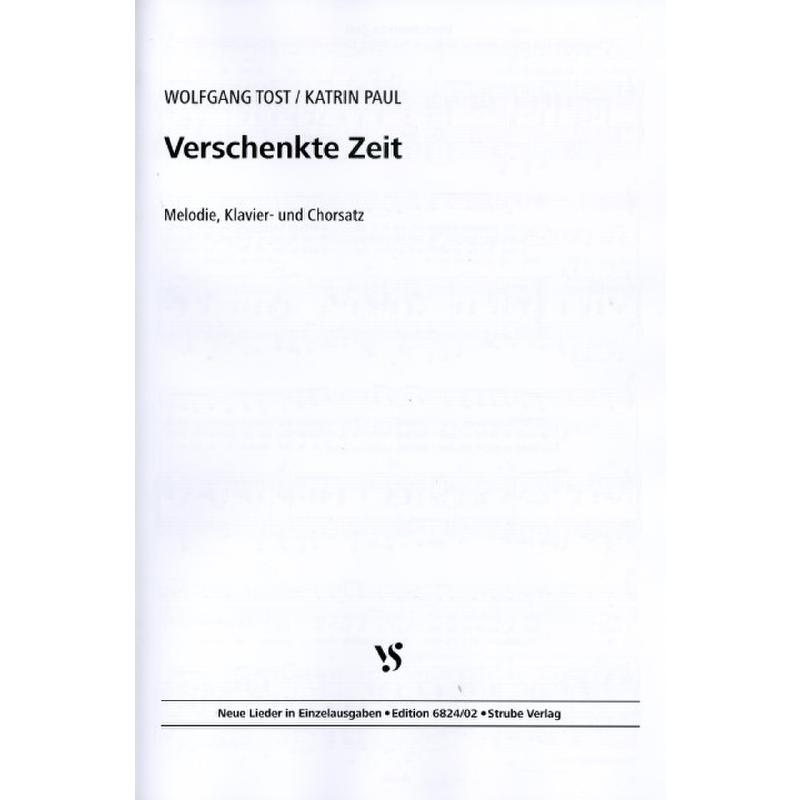 Titelbild für VS 6824-02 - VERSCHENKTE ZEIT