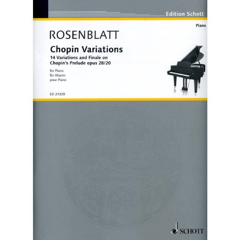 Titelbild für ED 21309 - CHOPIN VARIATIONS