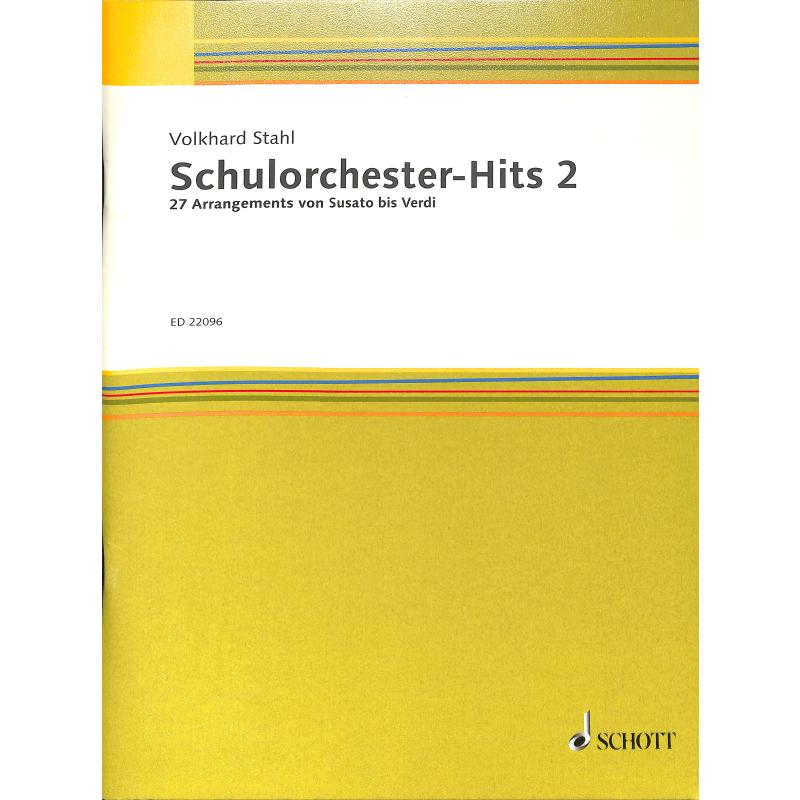 Titelbild für ED 22096 - SCHULORCHESTER HITS 2