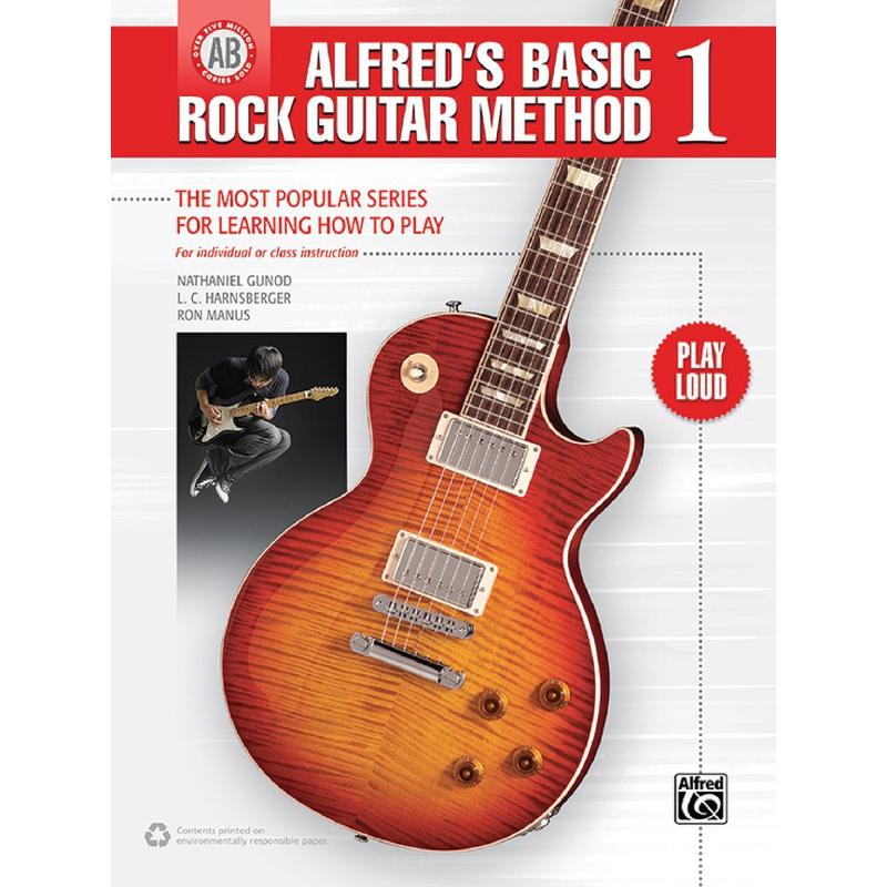 Titelbild für ALF 40893 - Alfred's basic Rock guitar method 1