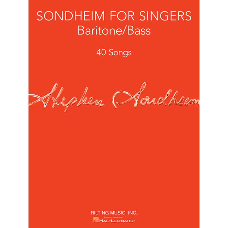 Titelbild für HL 124182 - Sondheim for singers | 40 Songs