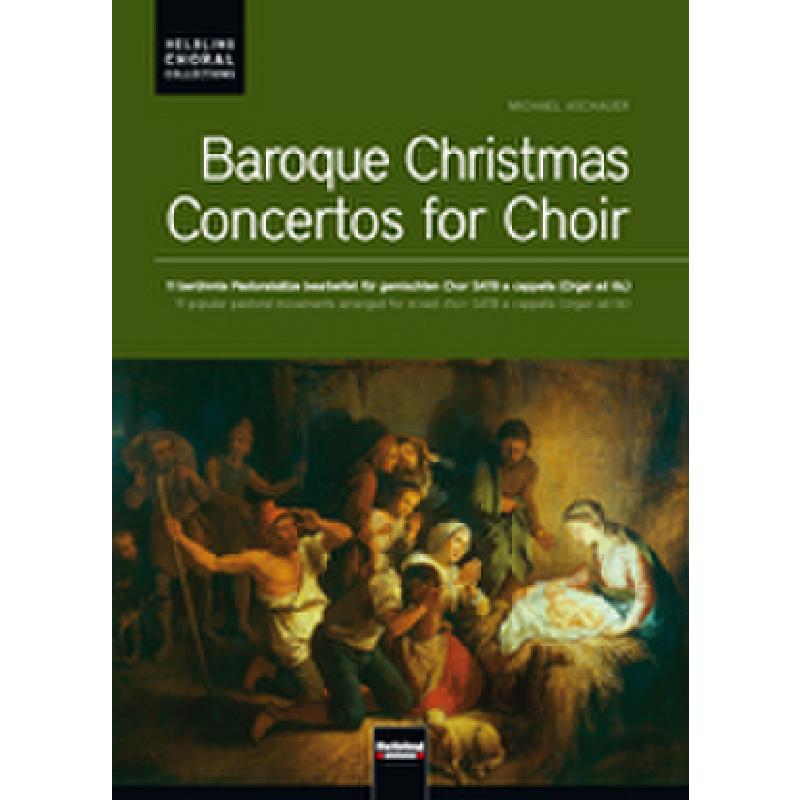 Titelbild für HELBL -C7143 - Baroque christmas Concertos for choir