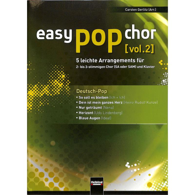 Titelbild für HELBL -C7491 - EASY POP CHOR 2