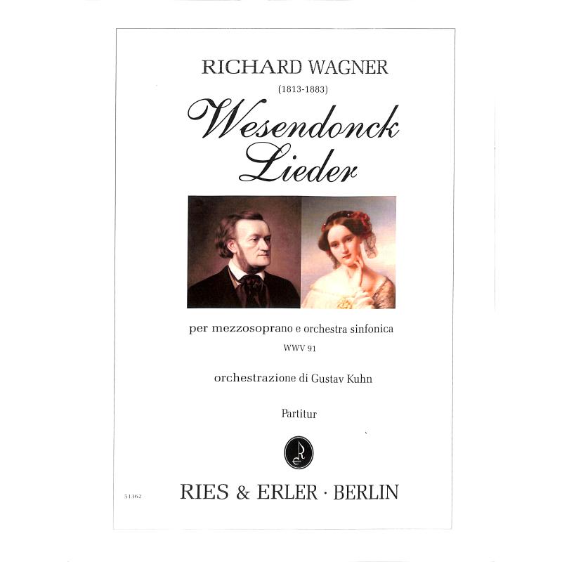 Titelbild für RE 51362 - Wesendonck Lieder WWV 91a