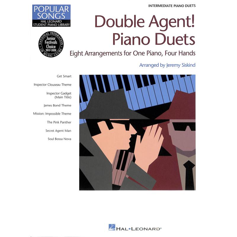 Titelbild für HL 121595 - DOUBLE AGEND PIANO DUETS