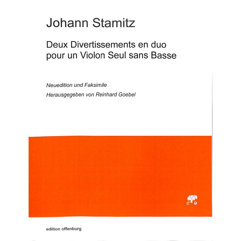 Titelbild für OFFENB -ST1144 - 2 Divertissements en Duo