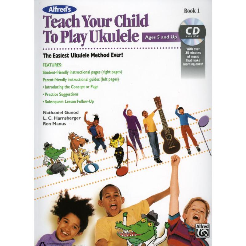 Titelbild für ALF 43994 - Teach your child to play ukulele 1