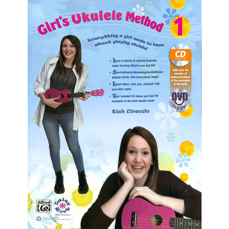 Titelbild für ALF 43058 - Girl's ukulele method 1