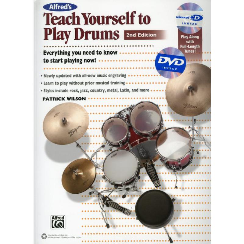 Titelbild für ALF 40951 - Teach yourself to play drums
