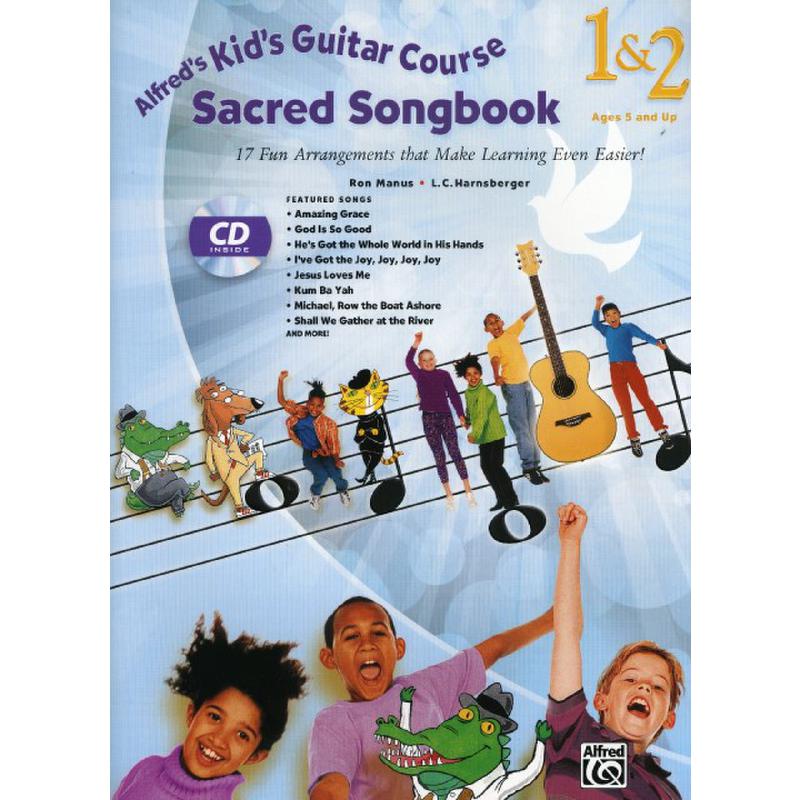 Titelbild für ALF 43055 - Sacred songbook 1 + 2 | Kid's ukulele course complete