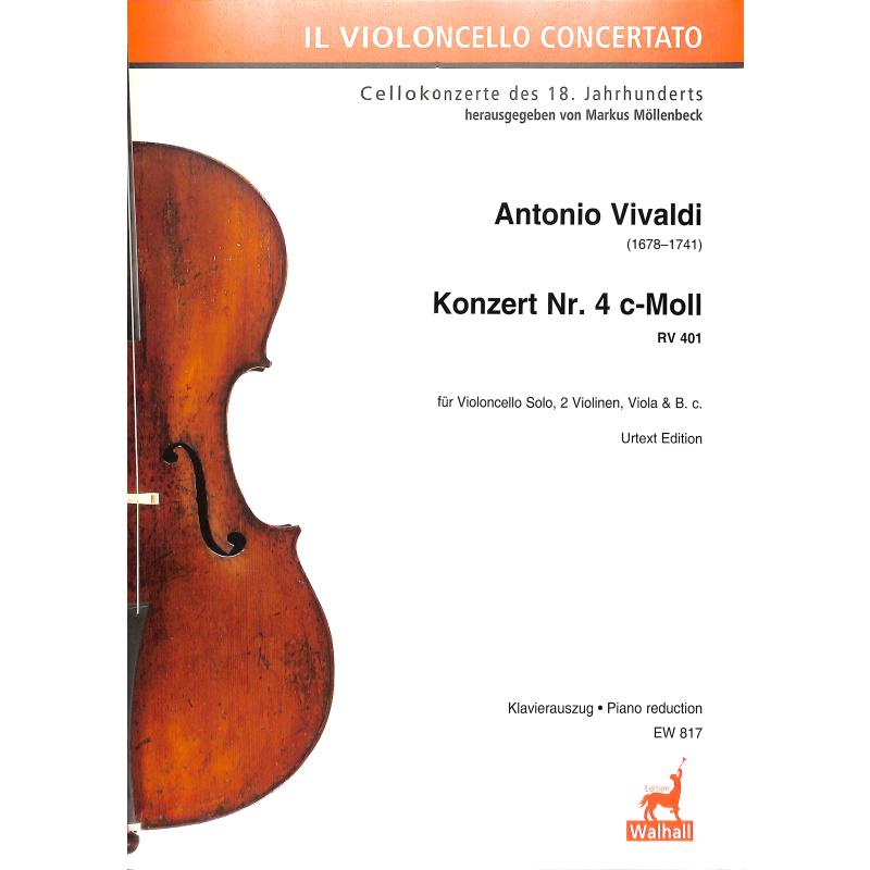 Titelbild für WALHALL 817 - Concerto c-moll F 3/1 RV 401 T 19