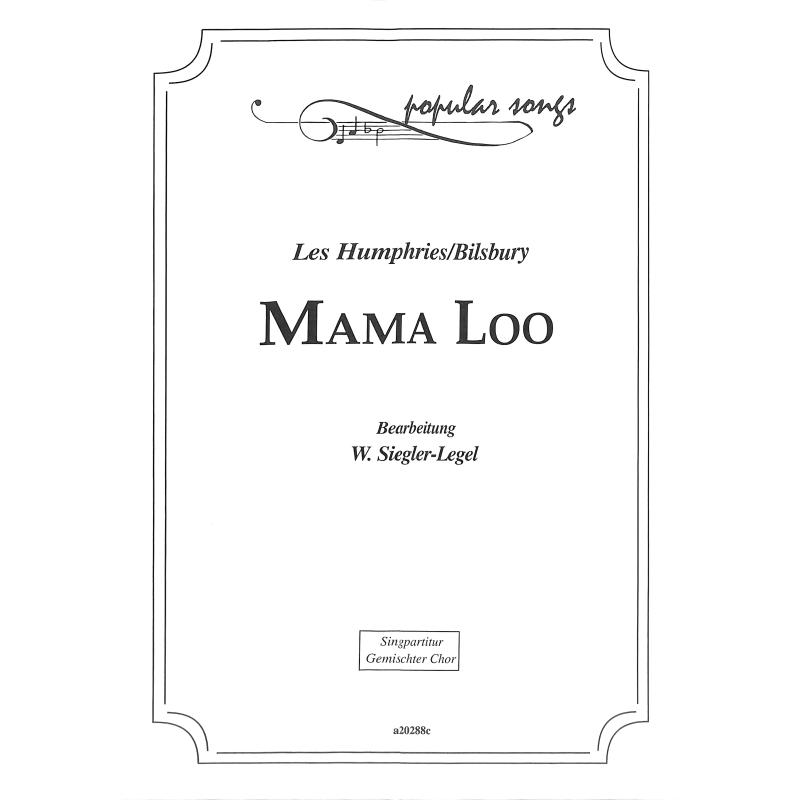 Titelbild für CANTANDI 20288C - Mama Loo