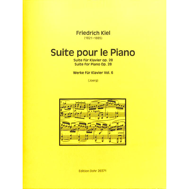 Titelbild für DOHR 26371 - Werke für Klavier 6 | Suite op 28