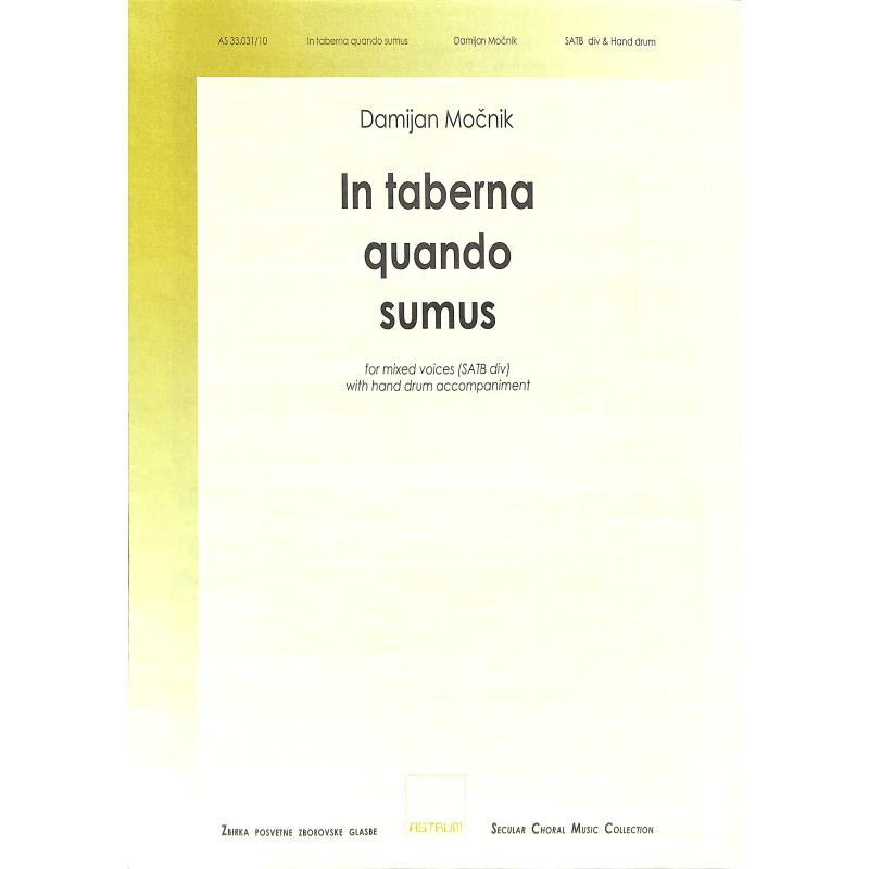 Titelbild für ASTRUM 33031-10 - In taberna quando sumus