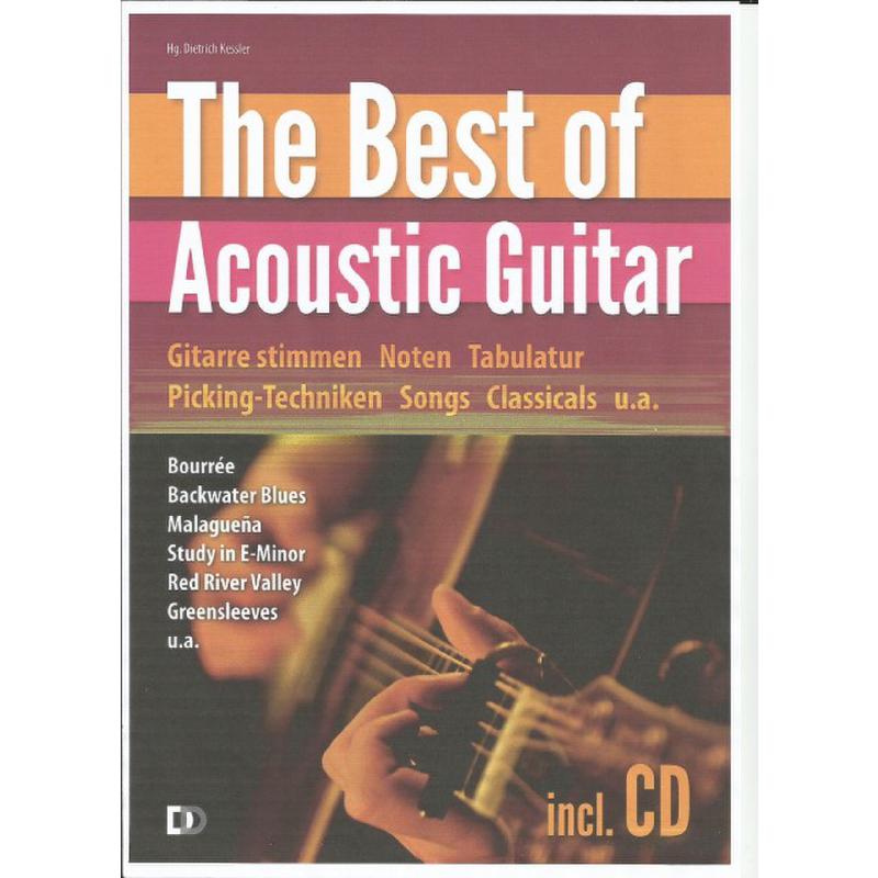 Titelbild für 978-3-9816833-4-9 - The best of acoustic guitar