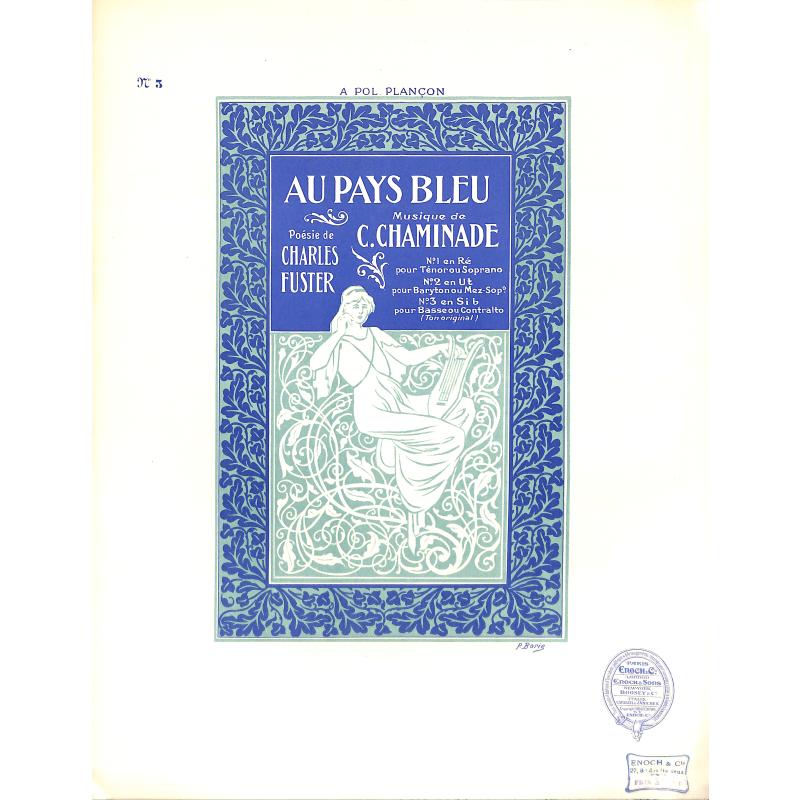Titelbild für ENOCH 3556 - Au pays bleu
