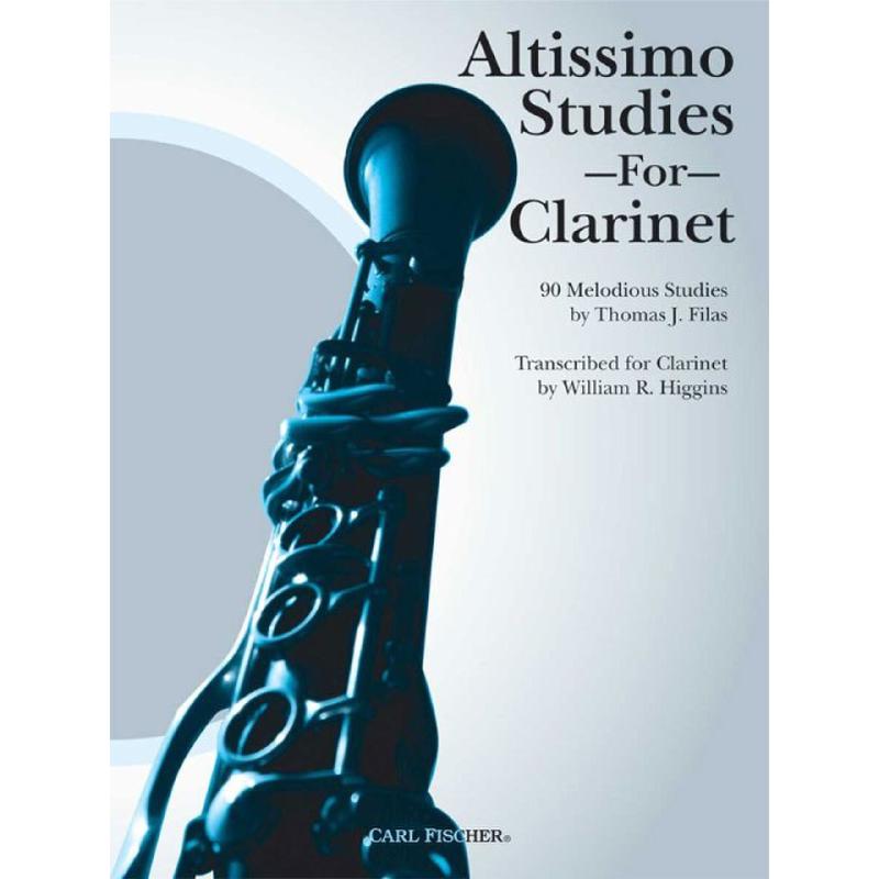 Titelbild für CF -WF57 - Altissimo studies for clarinet