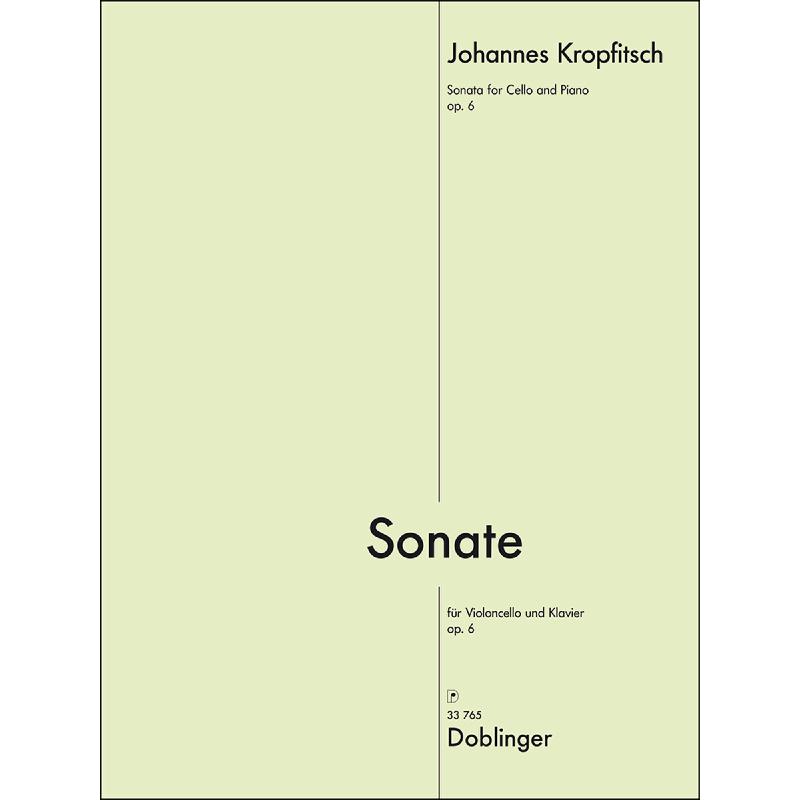 Titelbild für DO 33765 - Sonate op 6