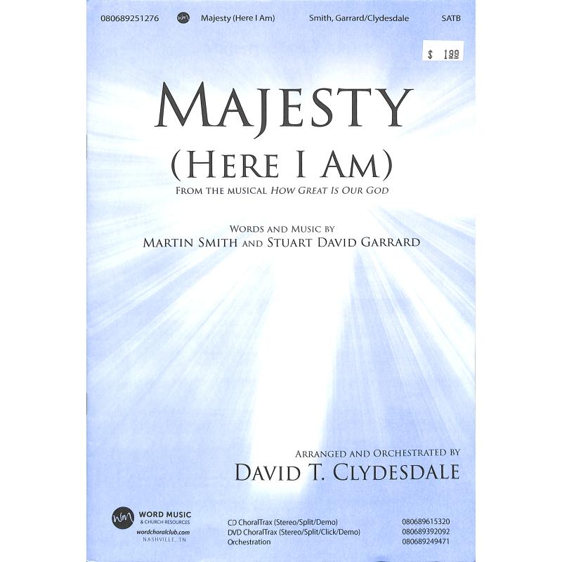 Titelbild für ISBN 0-80689-25127-6 - Majesty (here I am)