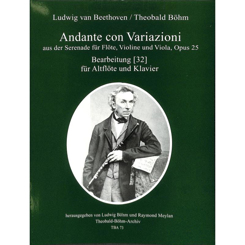 Titelbild für THBA 73 - Andante con variazioni
