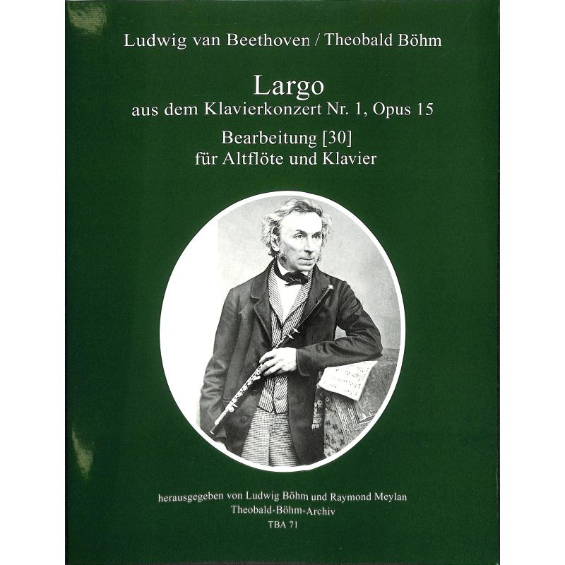 Titelbild für THBA 71 - Largo aus Konzert 1 op 15