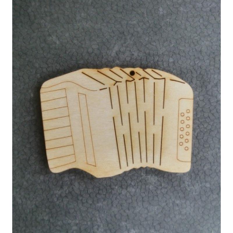 Titelbild für LA -B3-MAC4070 - HOLZ ANHAENGER AKKORDEON