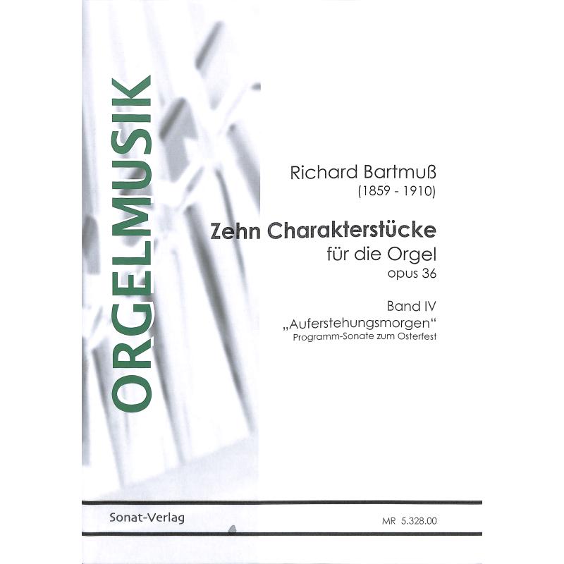 Titelbild für RINATA 5328-00 - 10 Charakterstücke op 36/4