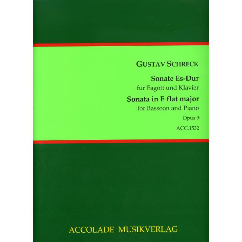 Titelbild für ACCOLADE 1532 - Sonate Es-Dur op 9