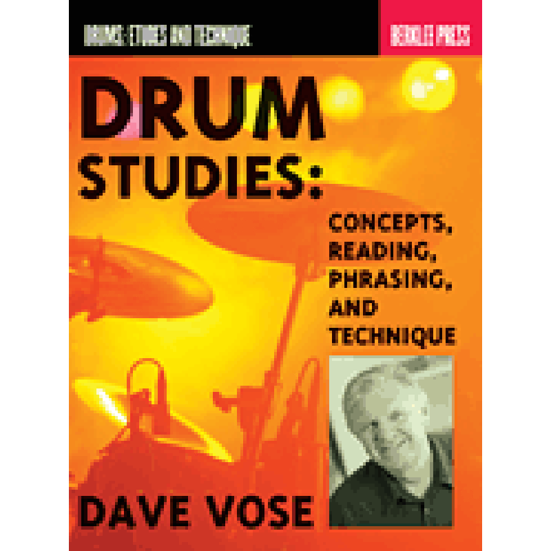 Titelbild für HL 50449617 - Drum studies - concepts reading phrasing and technique