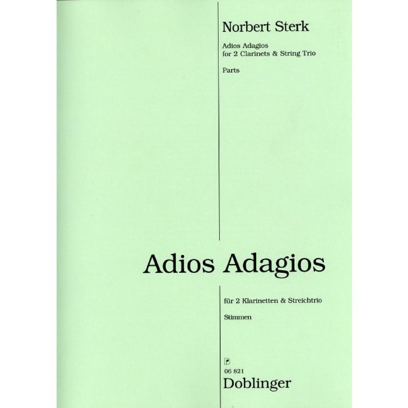 Titelbild für DO 06821-ST - Adios adagios