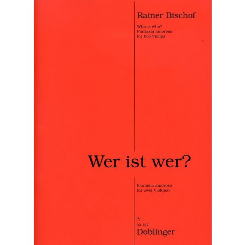 Titelbild für DO 03127 - Wer ist wer