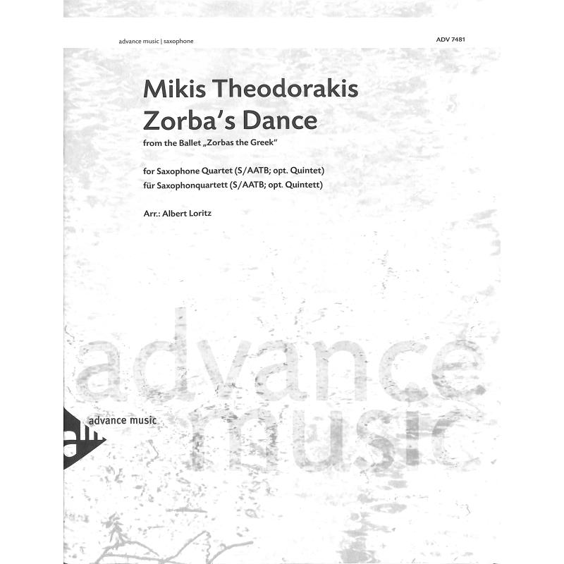 Titelbild für ADV 7481 - Zorba's dance | Zorba's Tanz