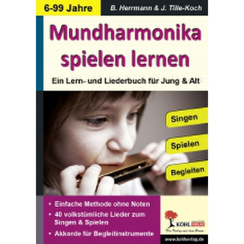 Titelbild für KOHL 11587 - Mundharmonika spielen lernen