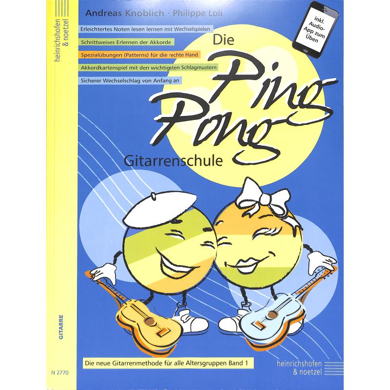 Titelbild für N 2770 - Die Ping Pong Gitarrenschule