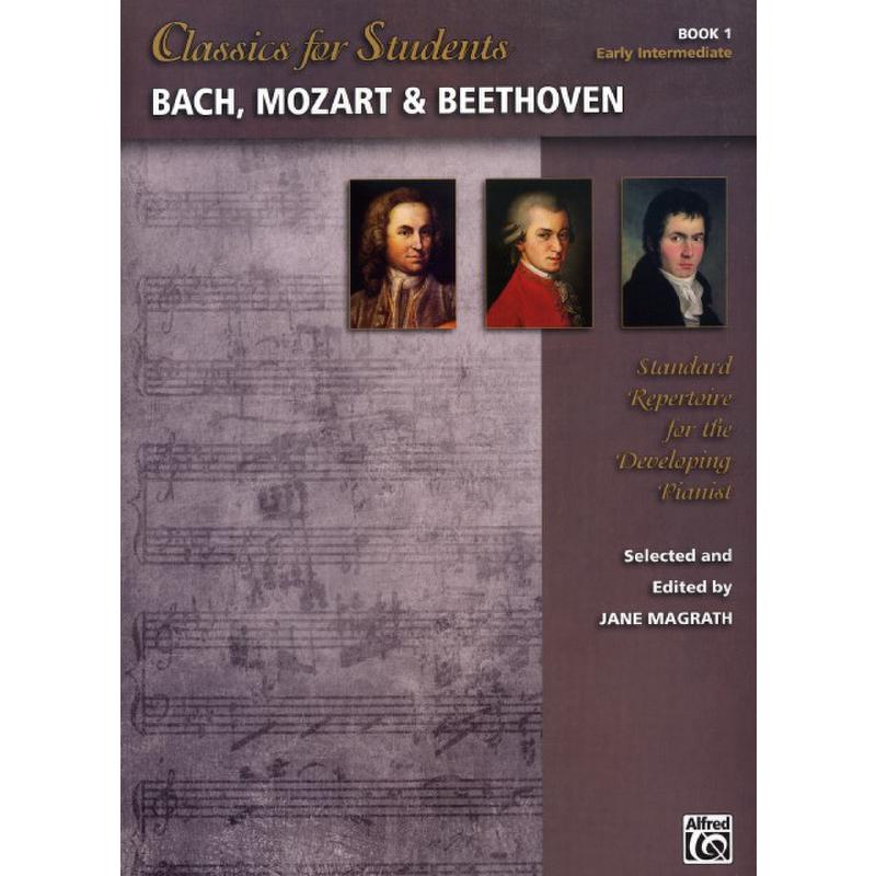 Titelbild für ALF 44380 - Classics for students 1 | Bach Mozart + Beethoven