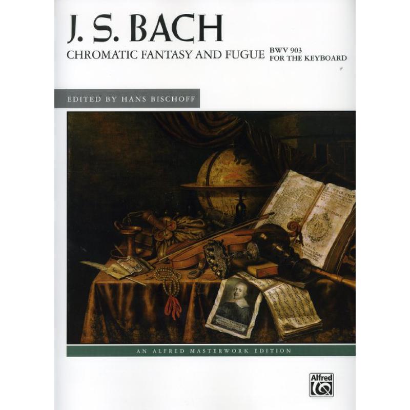 Titelbild für ALF 44322 - Chromatische Fantasie + Fuge BWV 903