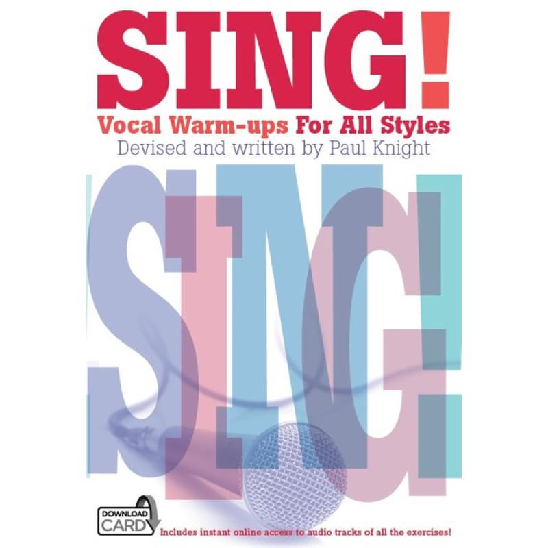 Titelbild für MSAM 1009789 - Sing - vocal warm ups for all styles
